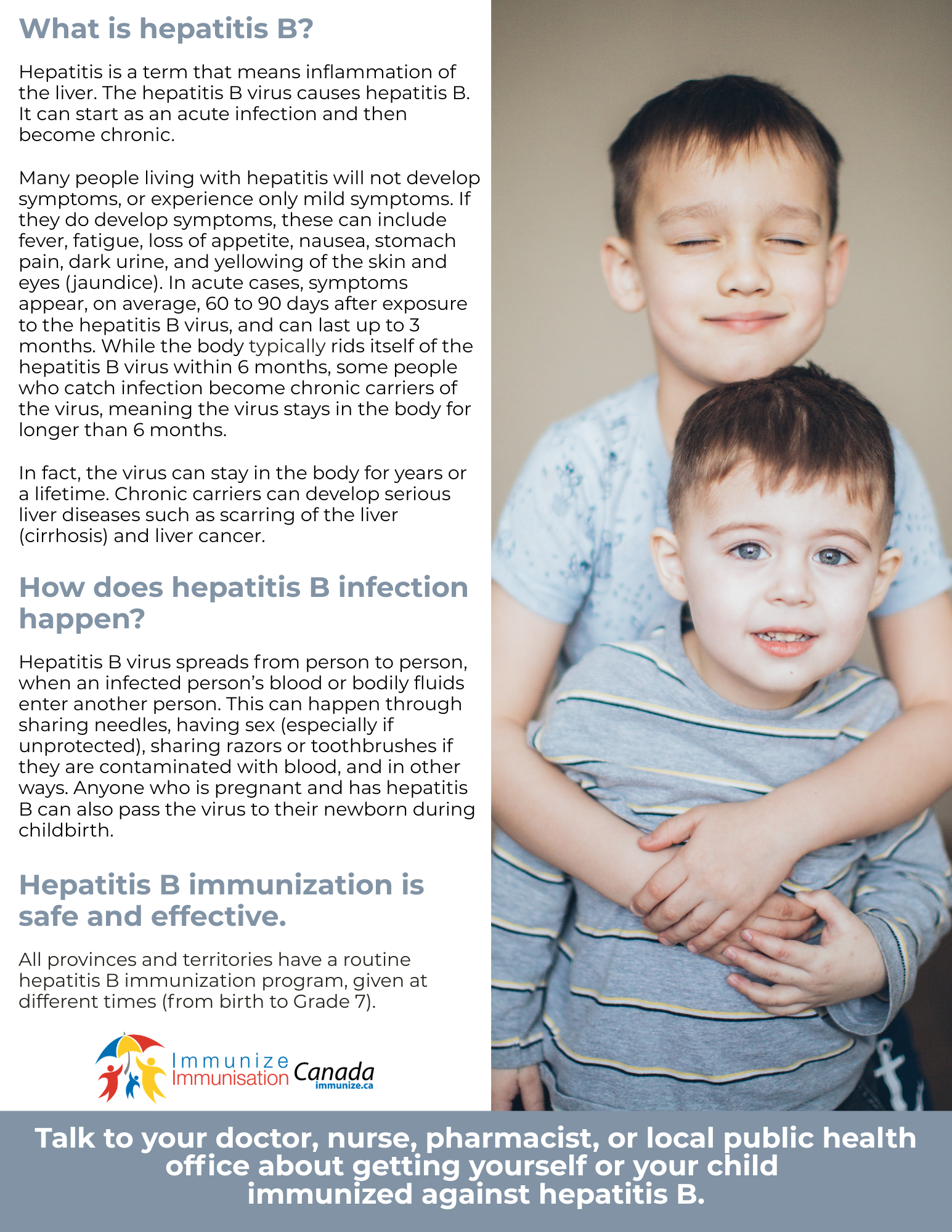 What is hepatitis B? (poster 1)