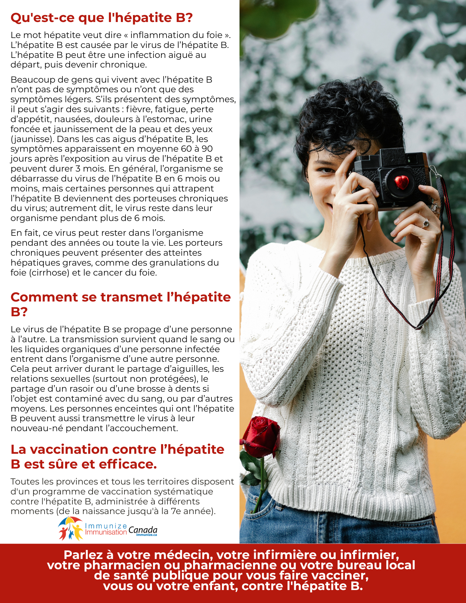 Qu’est-ce que l'hépatite B? (affiche 2)