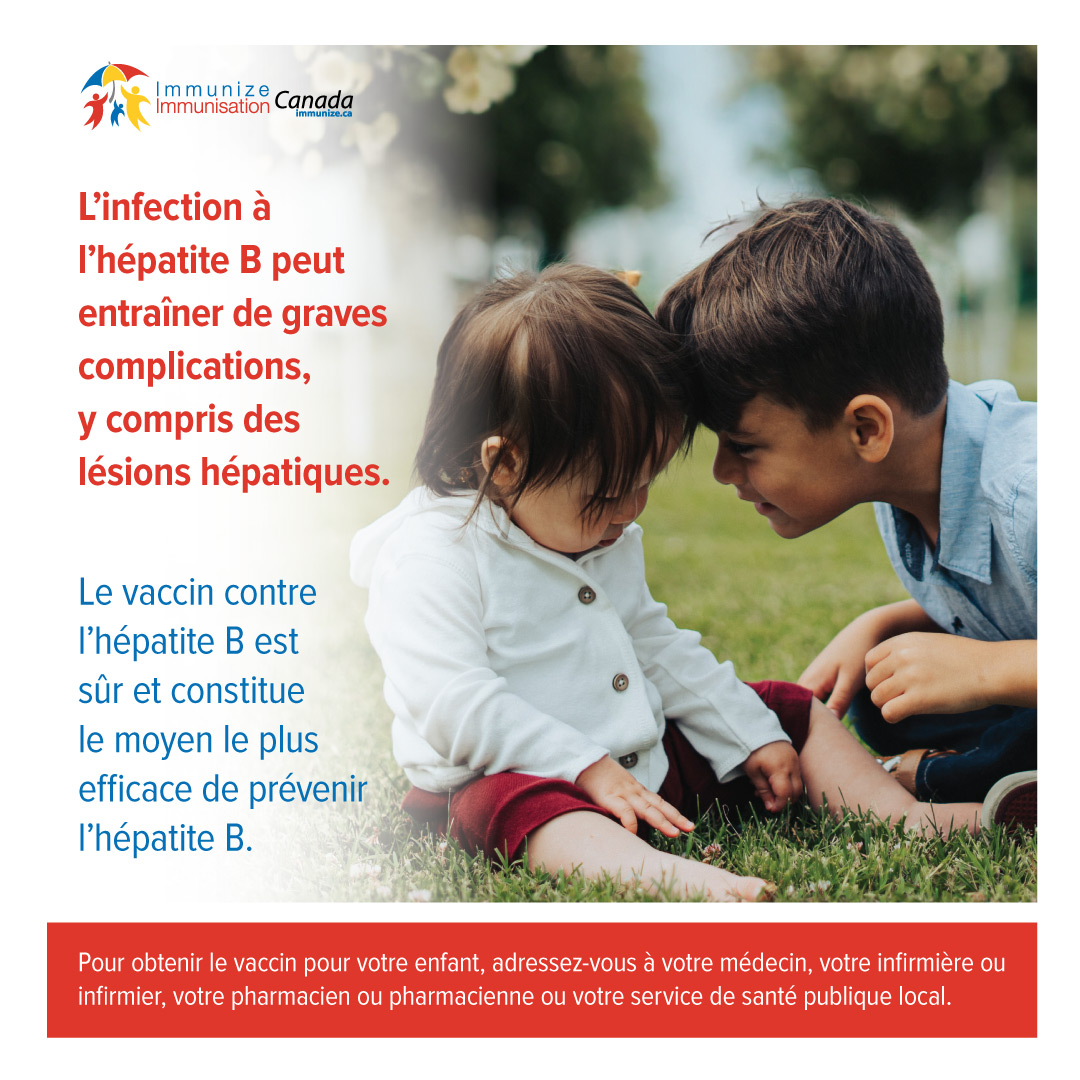 L’infection à l’hépatite B peut entraîner de complications graves - enfants - image 2 pour Instagram