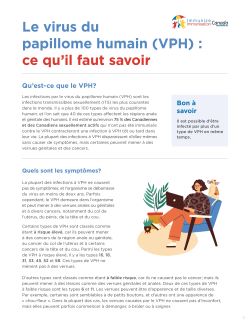 Le virus du papillome humain (VPH) : ce qu'il faut savoir