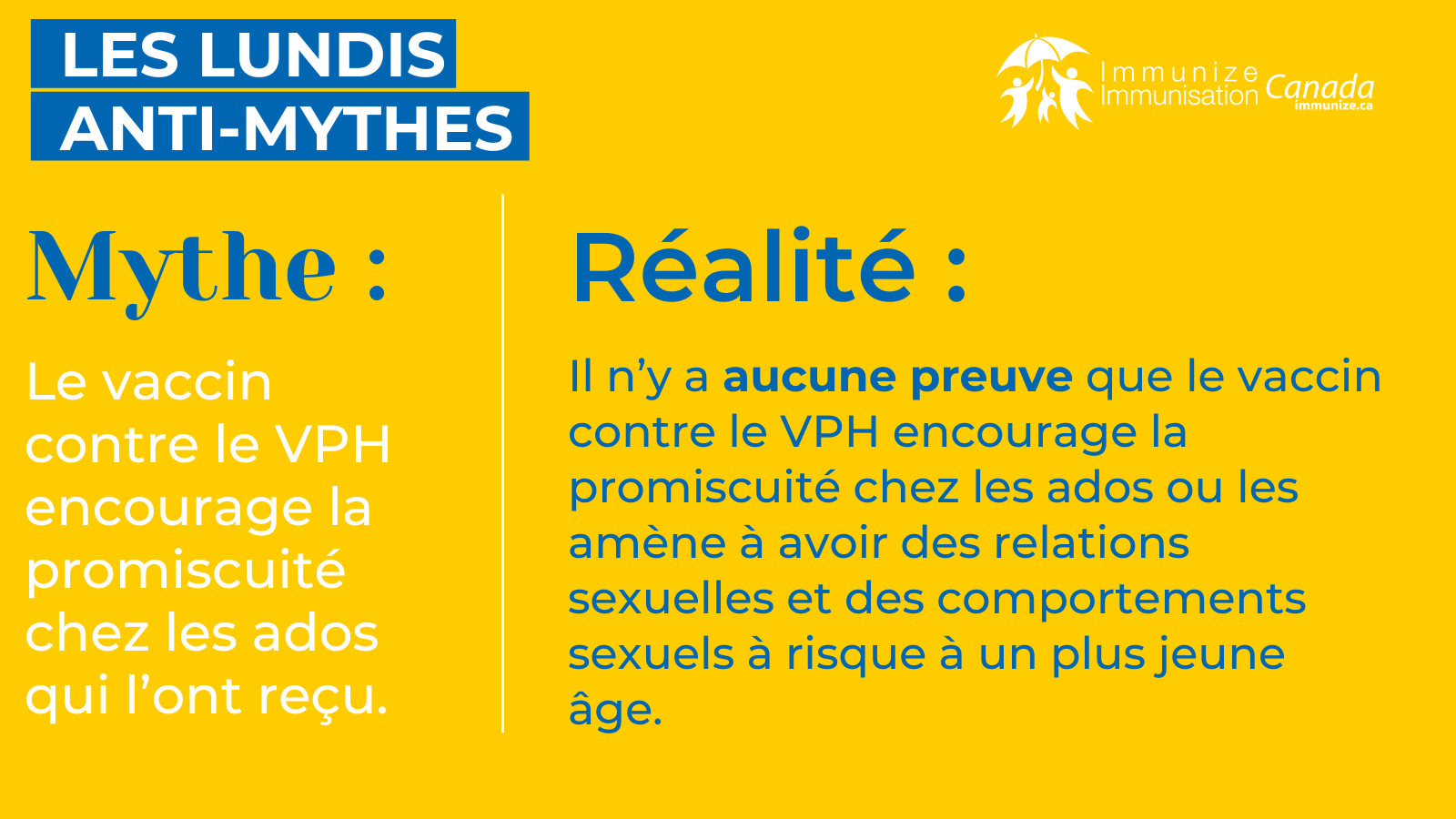 Lundis anti-mythes - image 2 pour Twitter