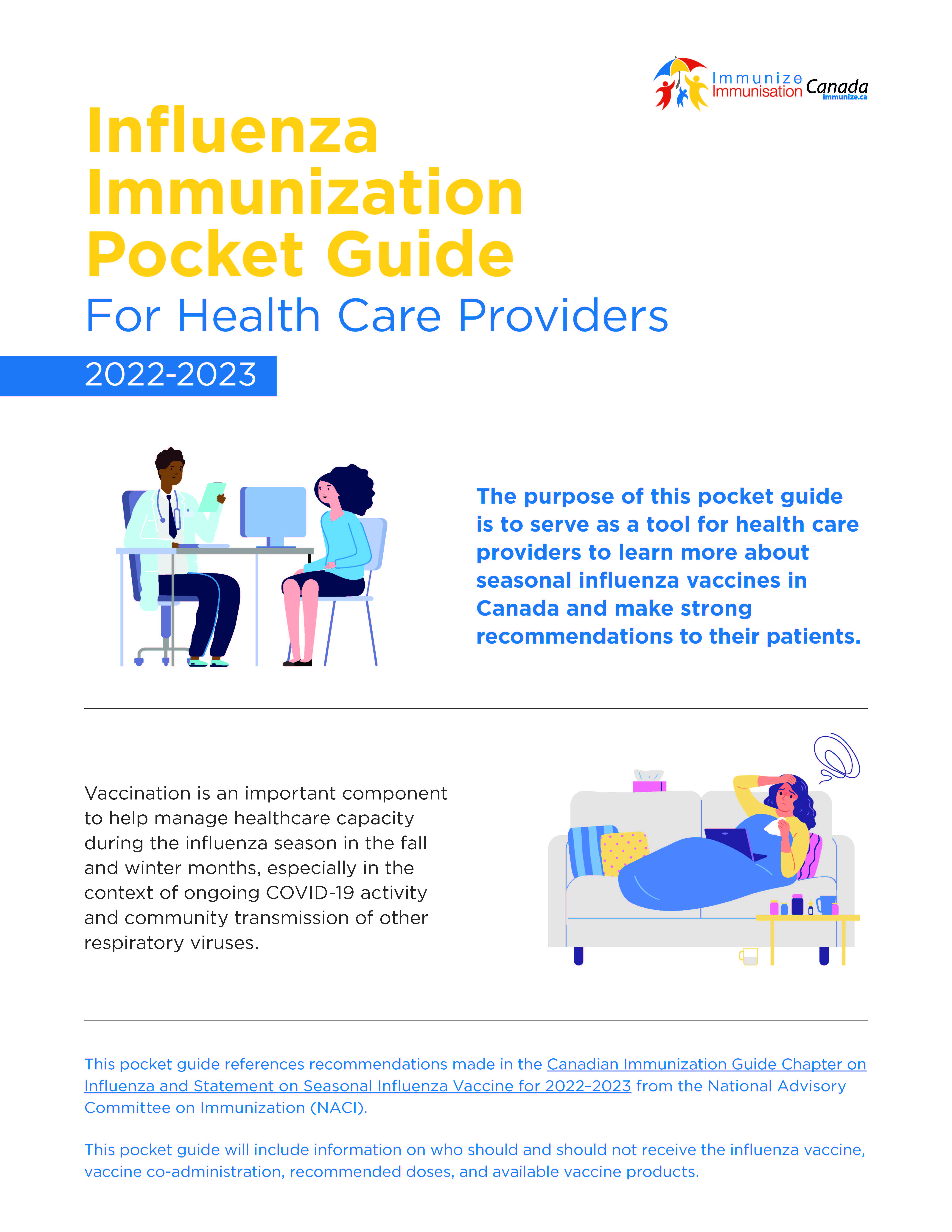 Influenza Immunization Guide for Health Care Providers 2022-2023
