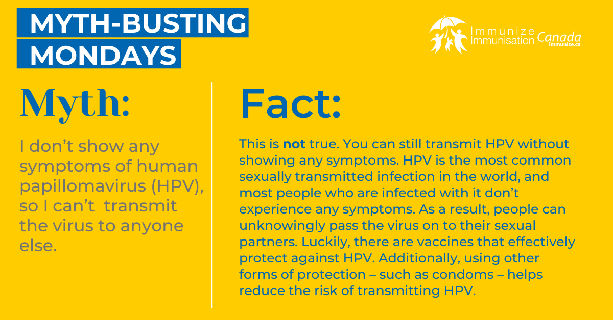 Myth-busting Mondays - HPV - image 5 for Facebook