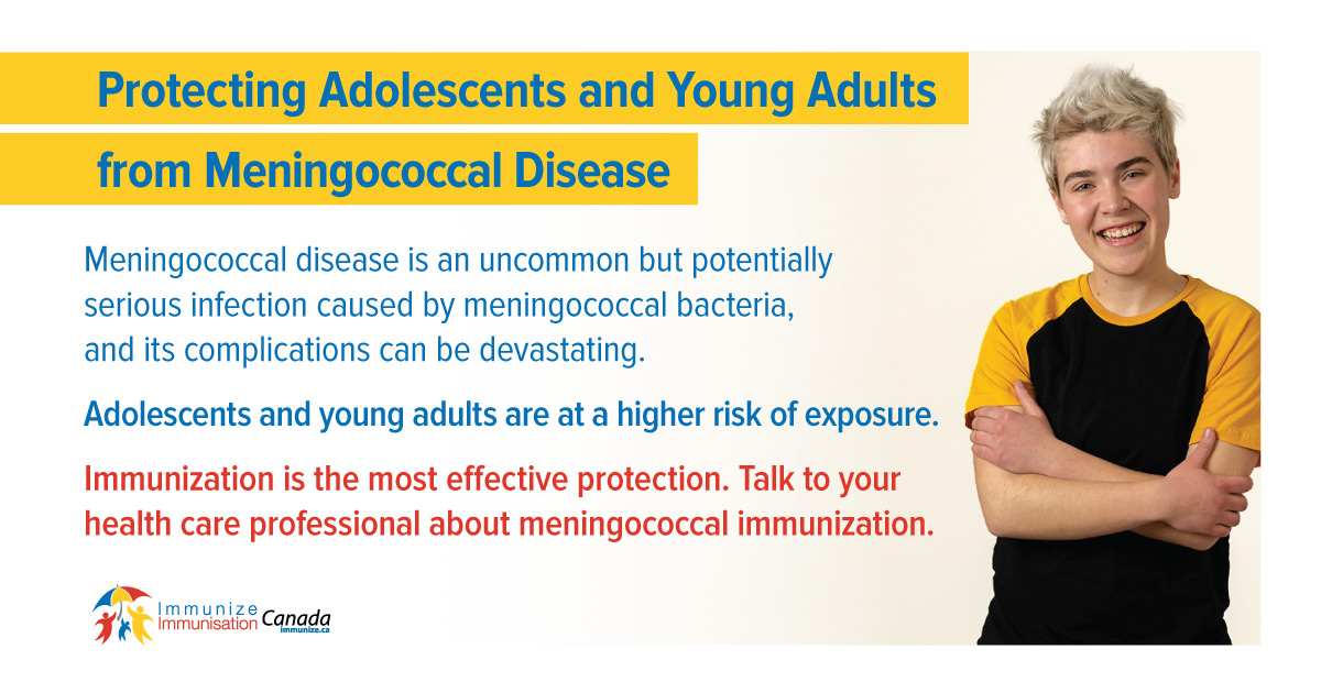 Protecting Adolescents and Young Adults from Meningococcal Disease - image 2 for Facebook