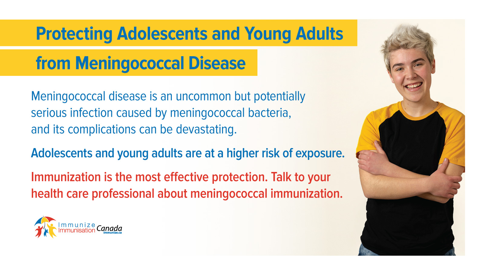 Protecting Adolescents and Young Adults from Meningococcal Disease - image 2 for Twitter
