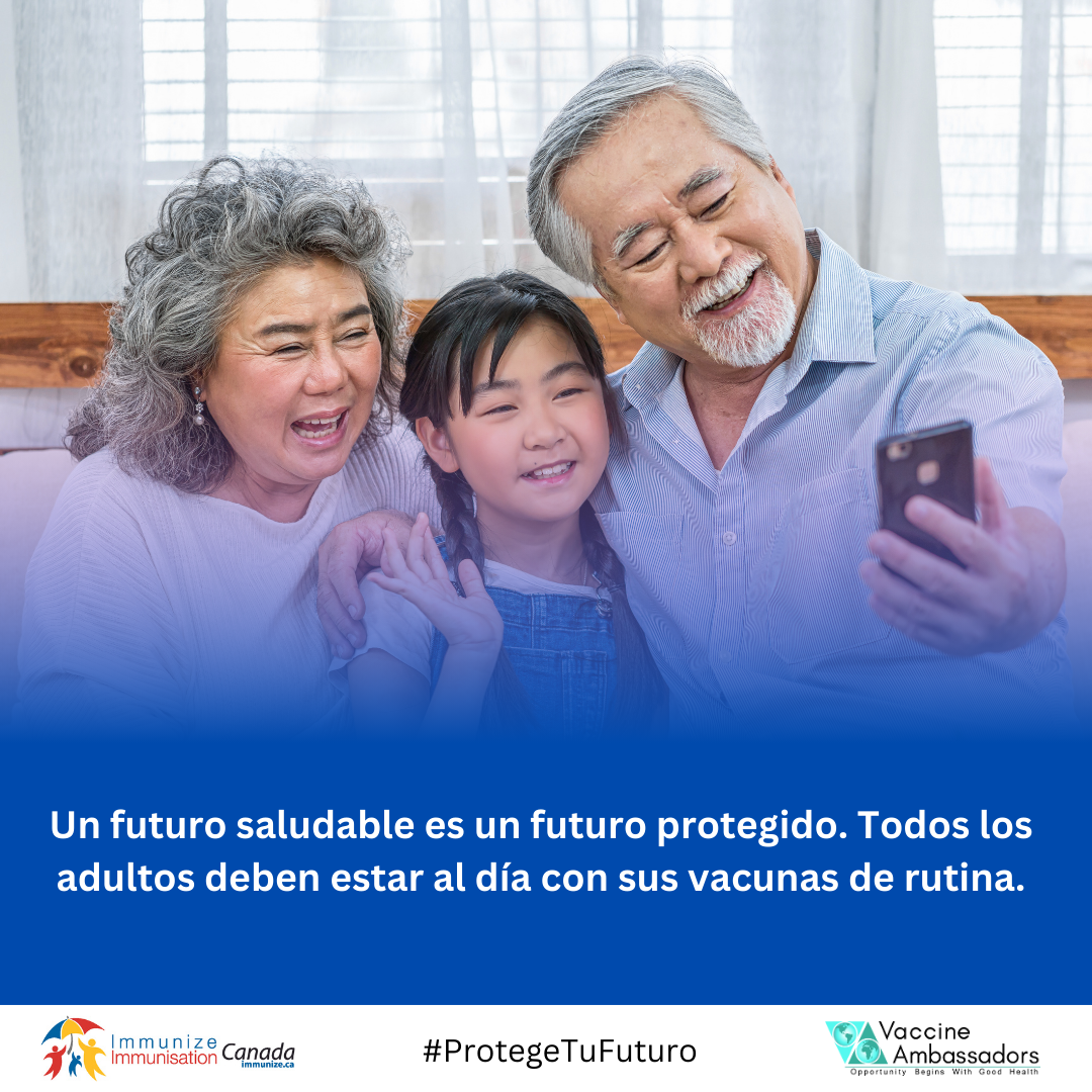 National Immunization Awareness Month 2024 - social media image 14 - Spanish