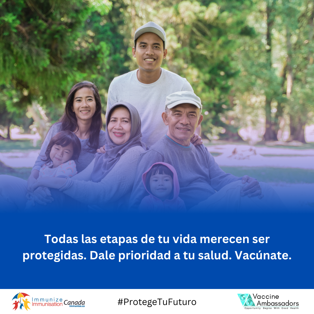 National Immunization Awareness Month 2024 - social media image 15 - Spanish