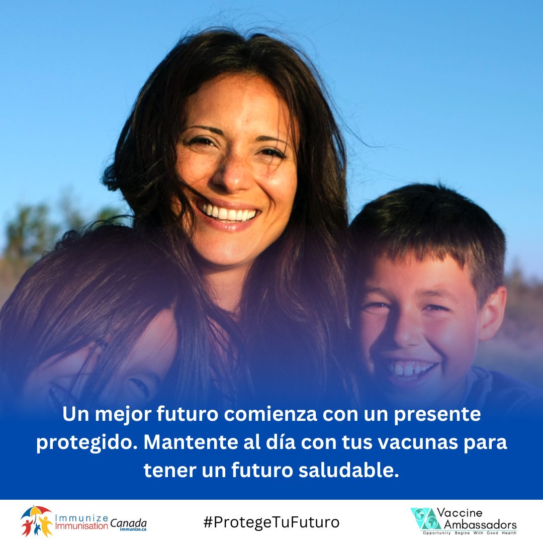 National Immunization Awareness Month 2024 - social media image 17 - Spanish