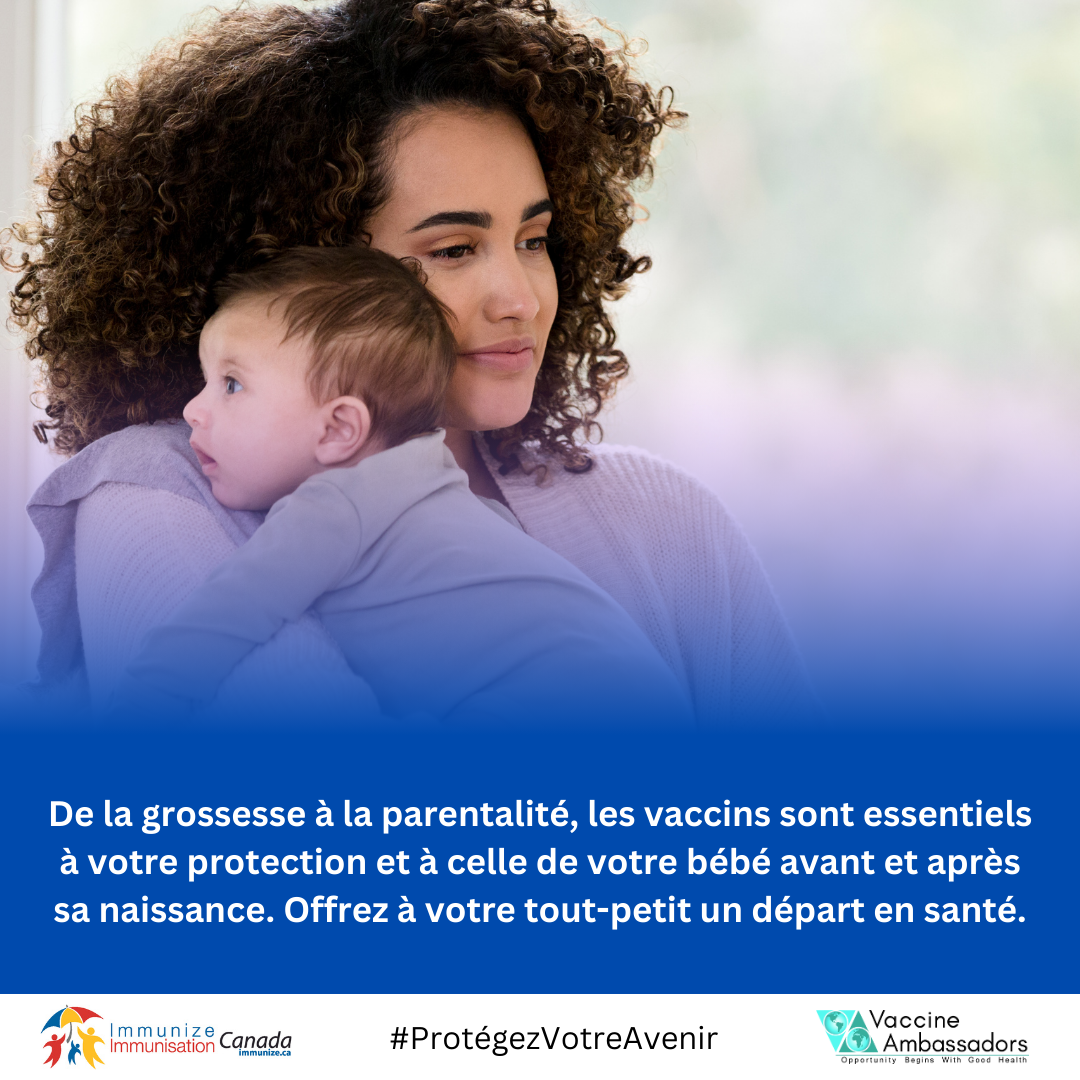 Mois national de sensibilisation à la vaccination 2024 - image pour médias sociaux 1