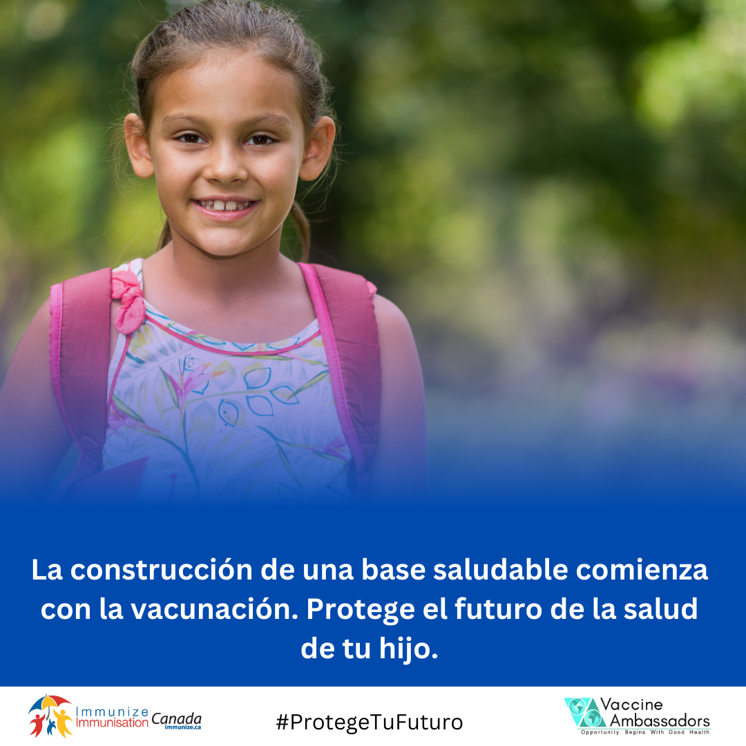 National Immunization Awareness Month 2024 - social media image 6 - Spanish