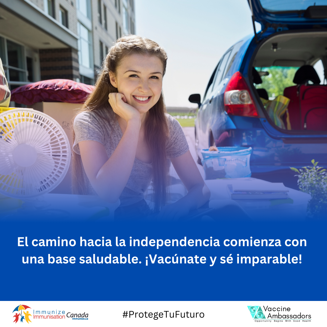 National Immunization Awareness Month 2024 - social media image 8 - Spanish