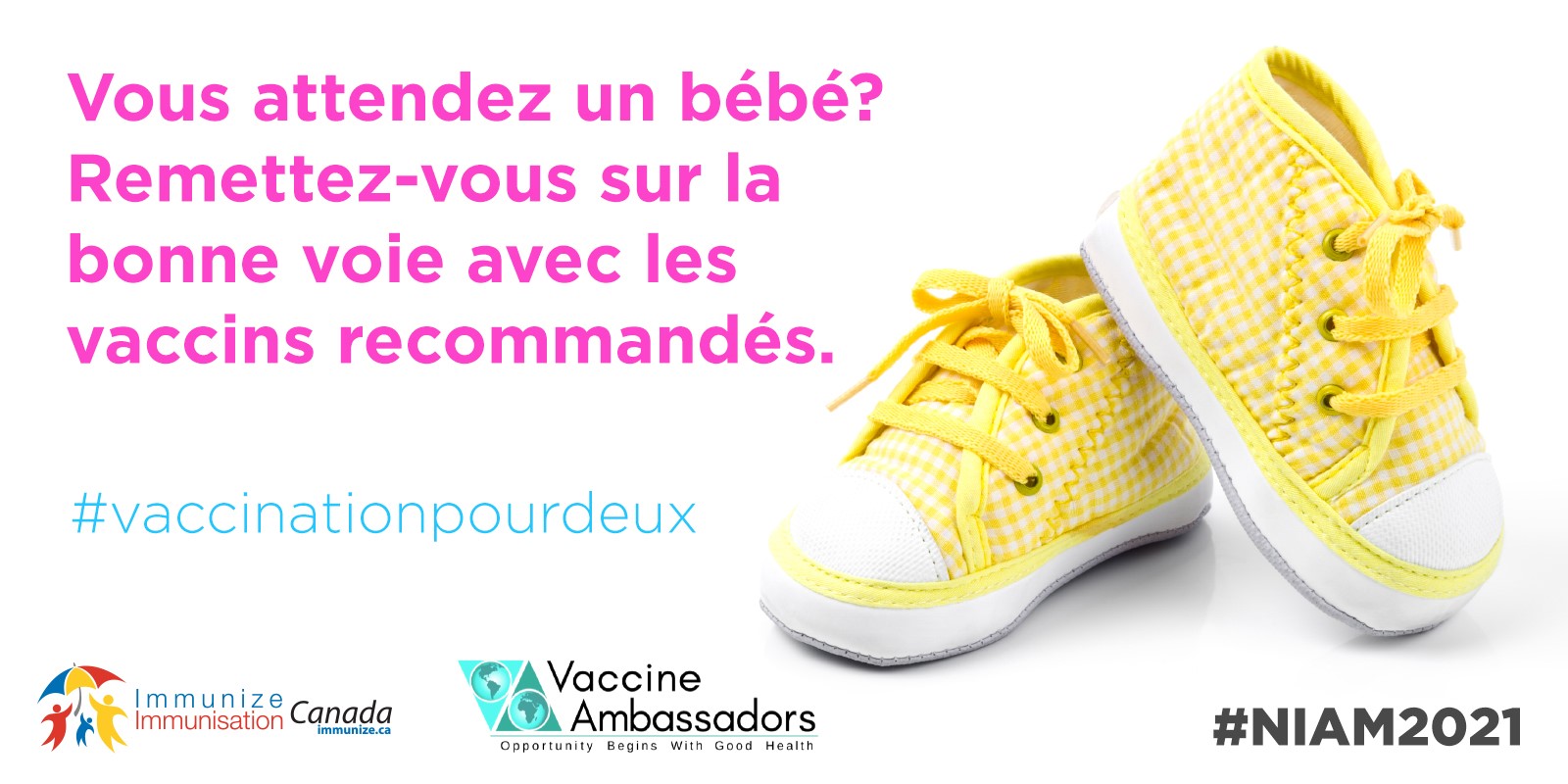 Vous attendez un bébé? Remettez-vous sur la bonne voie avec les vaccinations recommandées