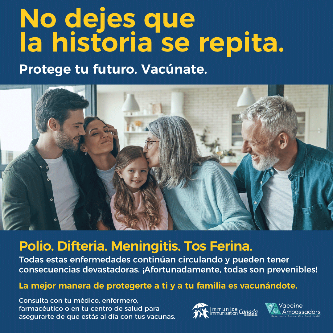 No dejes que la historia se repita. Protege tu futuro. Vacúnate - image 3 en espagnol