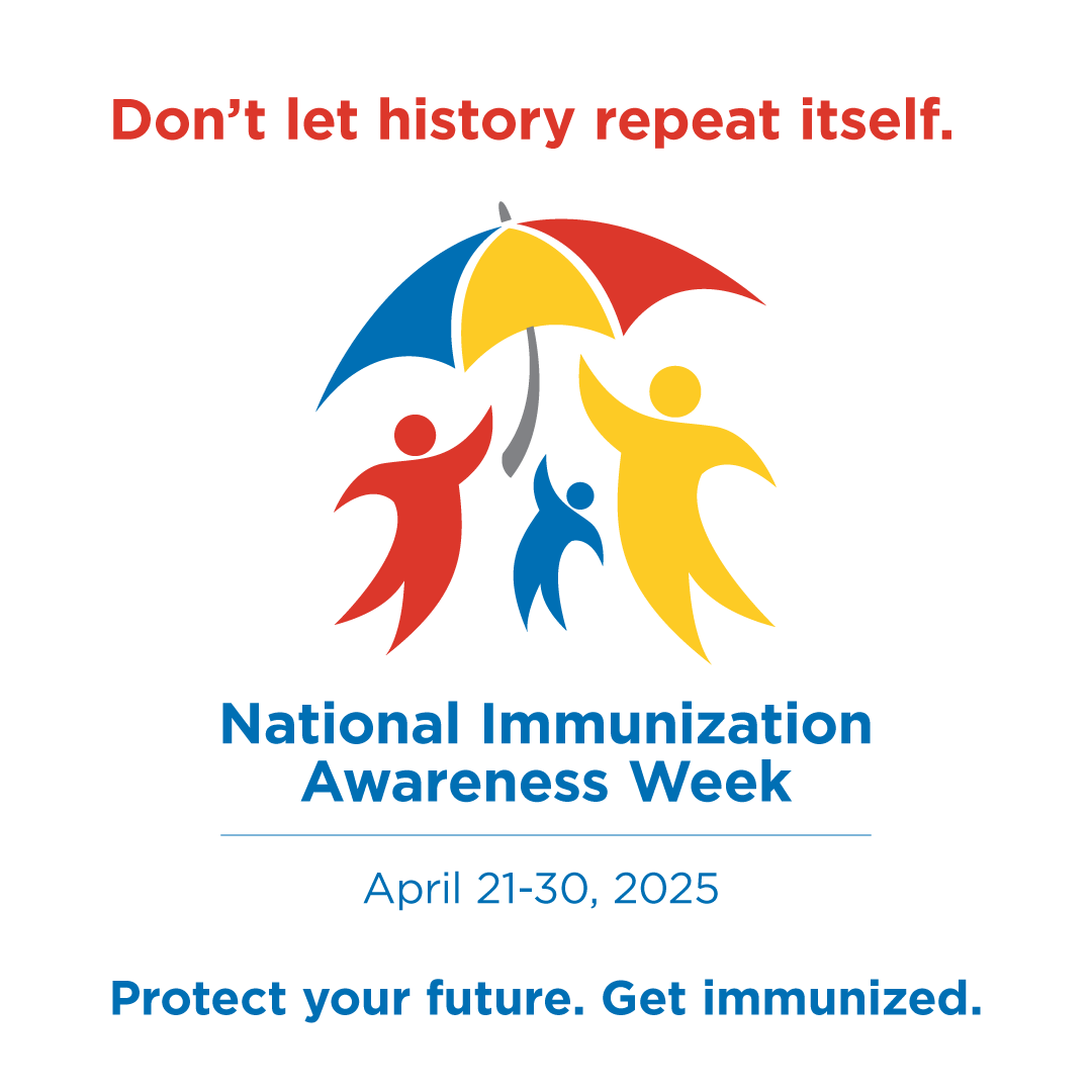 National Immunization Awareness Week 2025 logo - Instagram