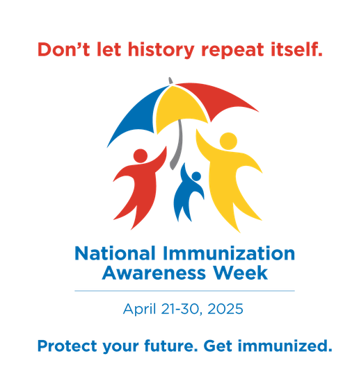 National Immunization Awareness Week 2025 logo