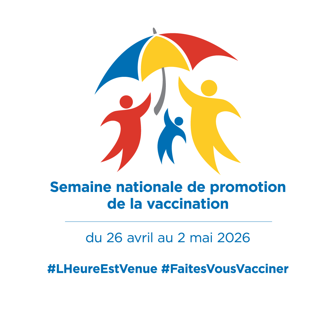 Logo pour la Semaine nationale de promotion de la vaccination 2026 - pour Instagram