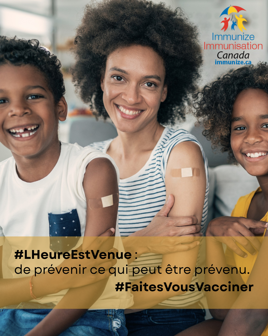 Semaine nationale de promotion de la vaccination 2026 - image pour médias sociaux 2