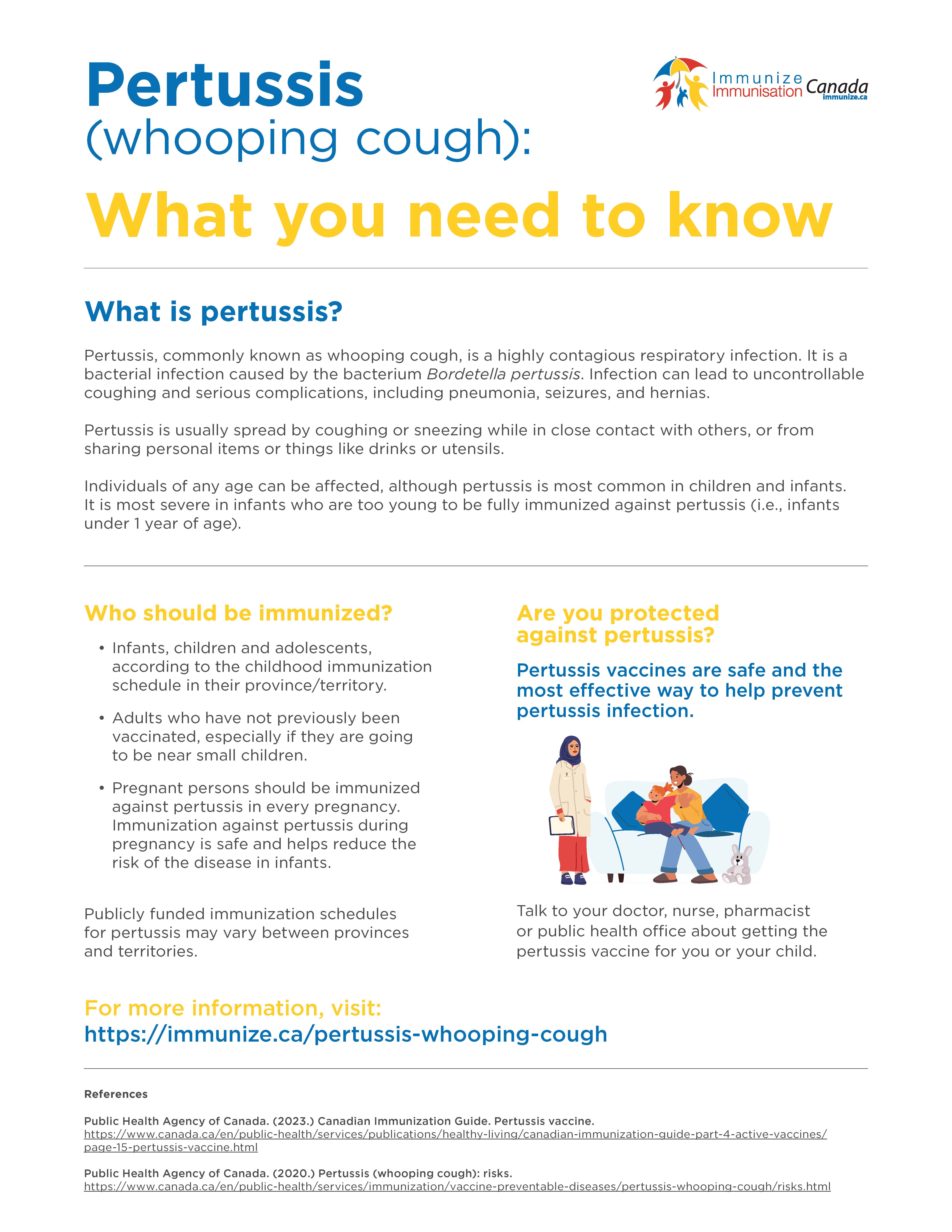 Pertussis (Whooping Cough) immunizecanada