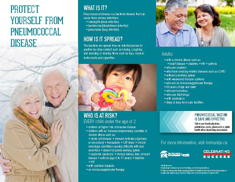 Protect yourself from pneumococcal disease - brochure