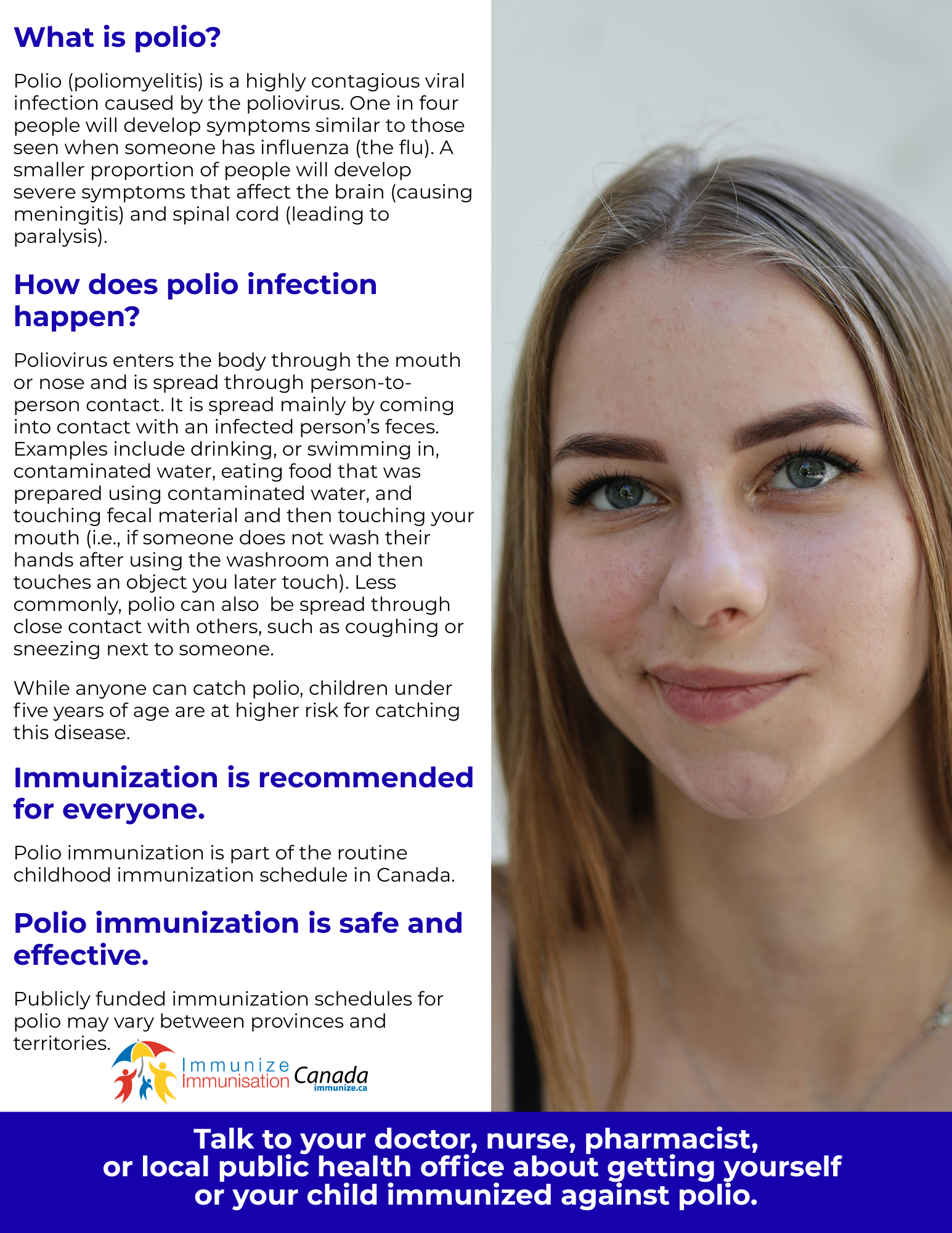 What is polio? (poster 4)