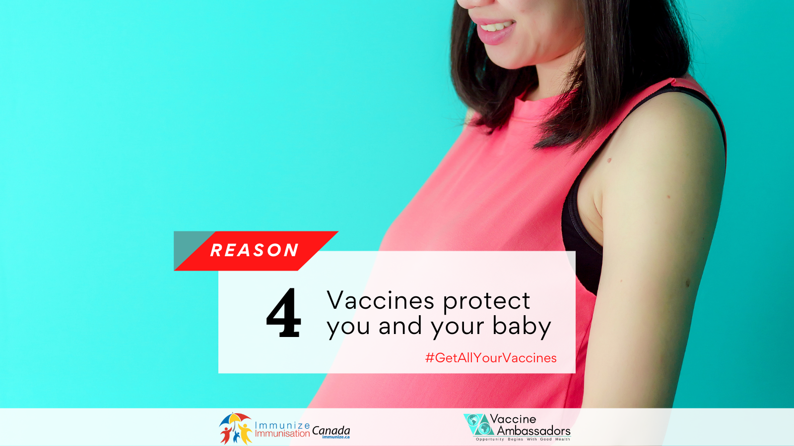 Reason 4 - Vaccines protect you and your baby - Twitter