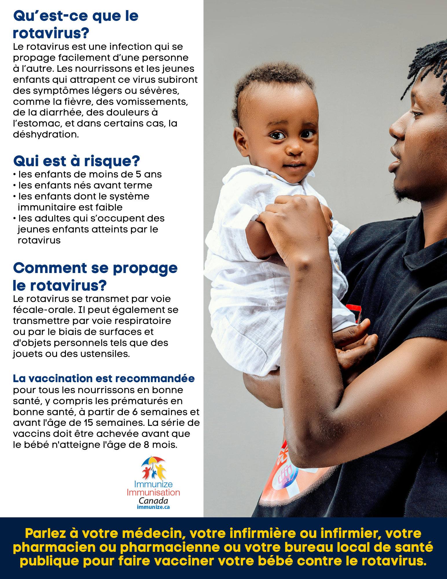 Qu'est-ce que le rotavirus? - affiche 3