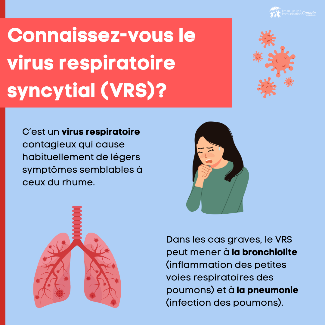 Connaissez-vous le virus respiratoire syncytial (VRS)? - image 1 pour Instagram