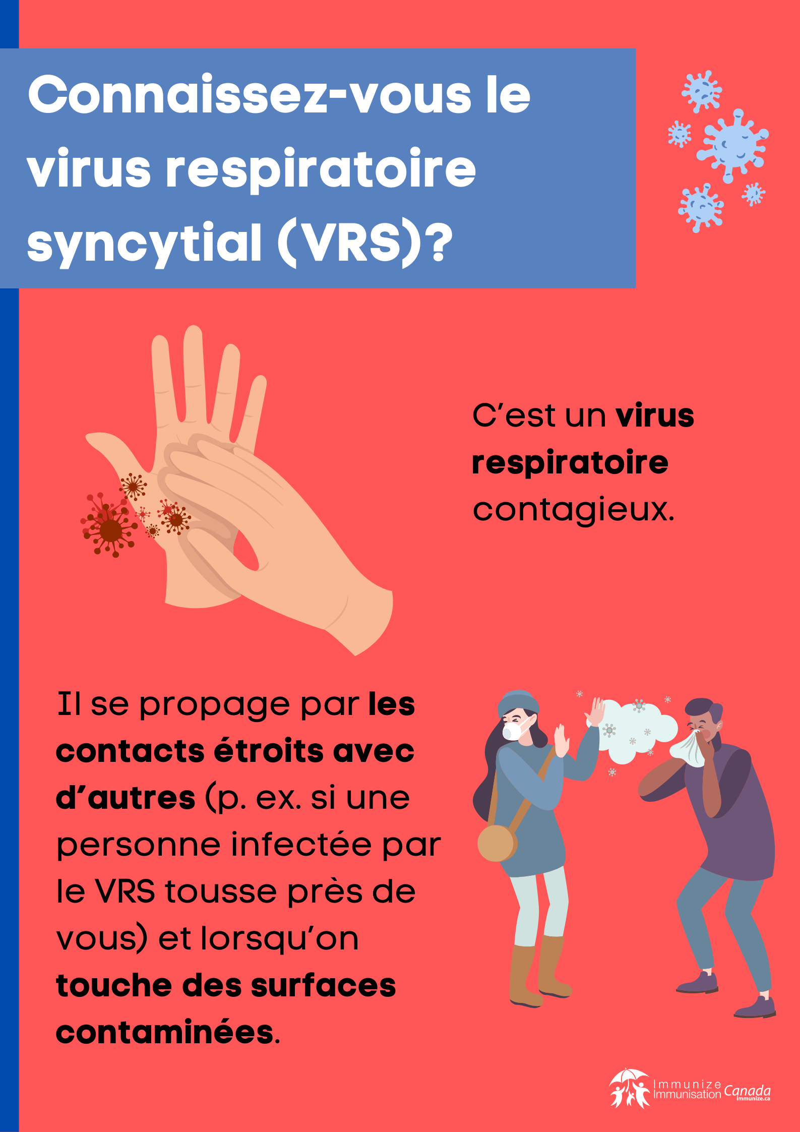 Connaissez-vous le virus respiratoire syncytial (VRS)? (affiche 2)