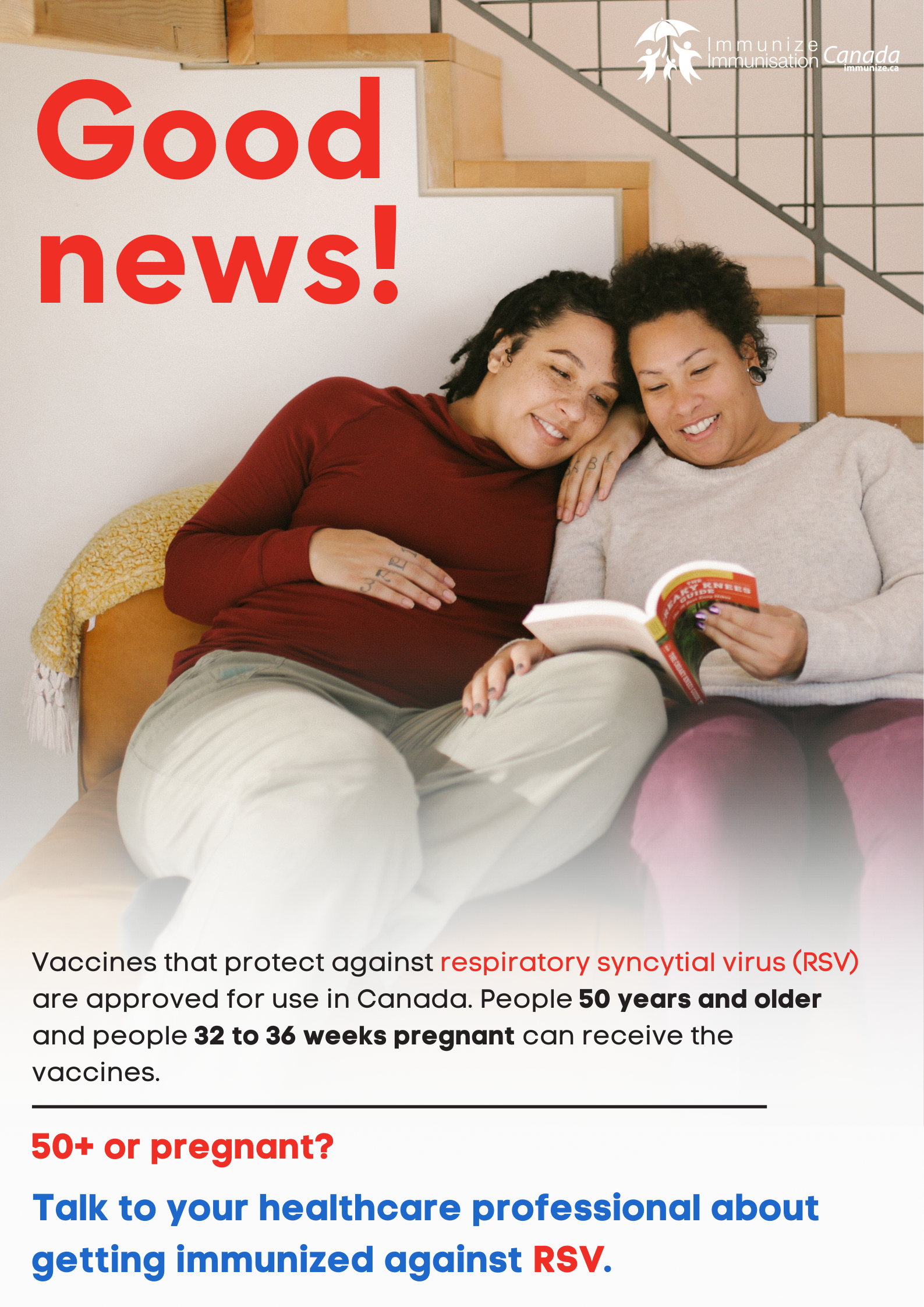Good news! (respiratory syncytial virus vaccine) - poster