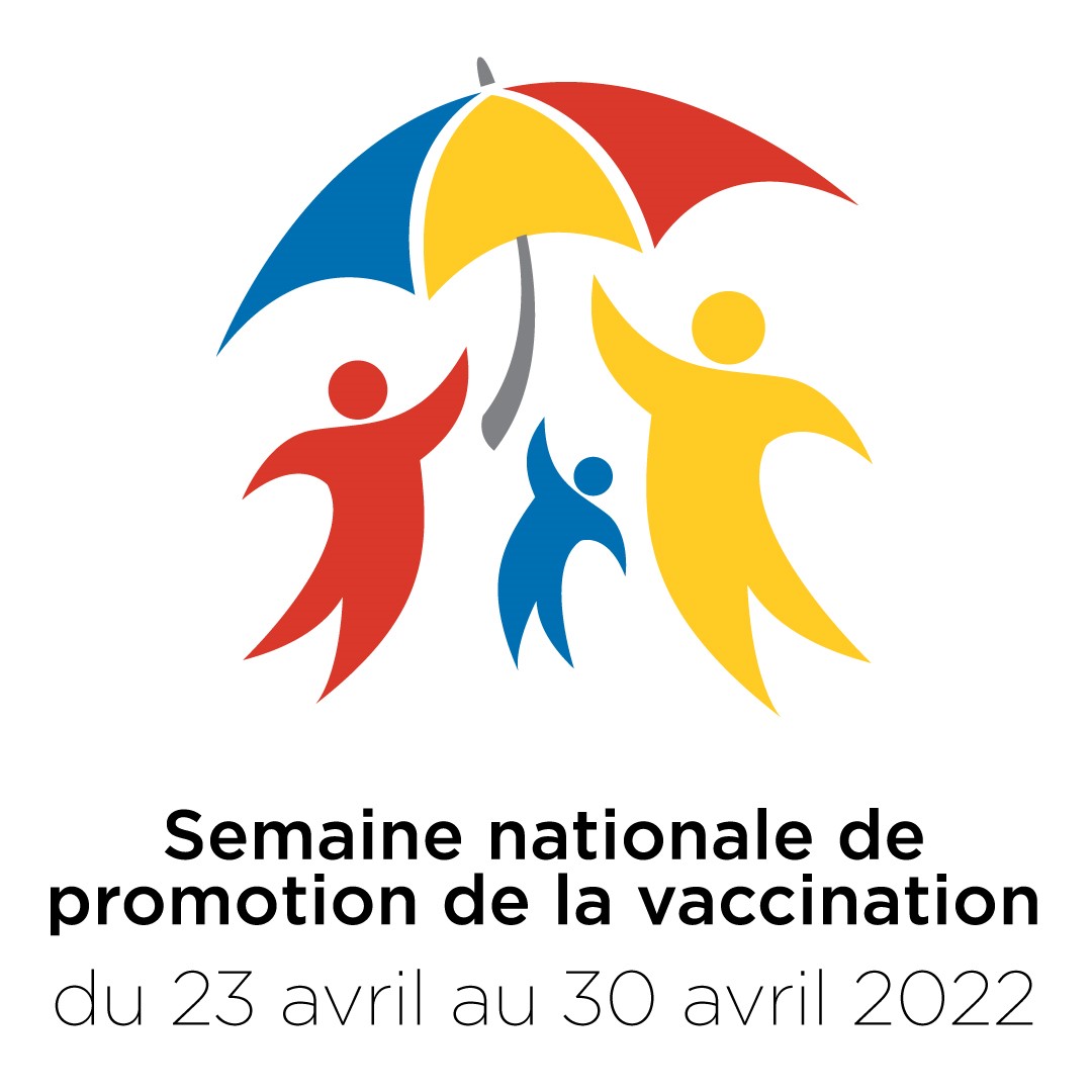 Semaine nationale de promotion de la vaccination 2022 - logo pour Instagram