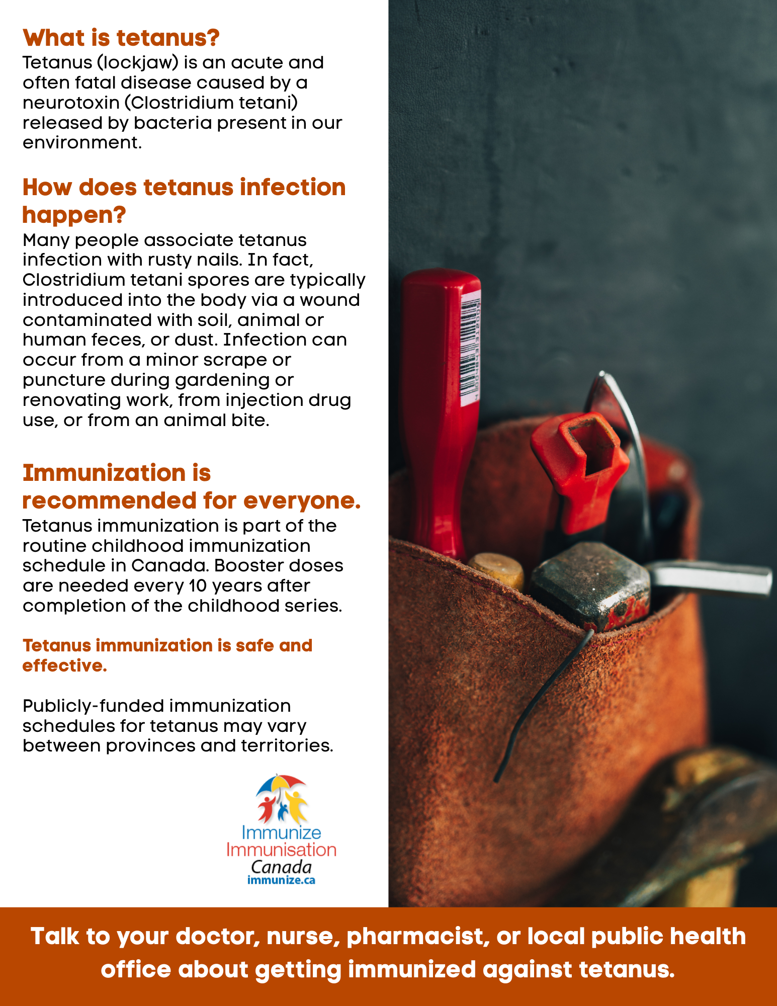 What is tetanus? - poster 3