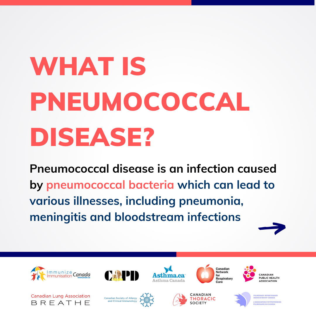 What is pneumococcal disease? (social media image)